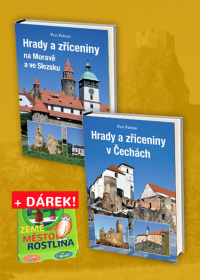 Hrady a zříceniny v Čechách, na Moravě a ve Slezsku s dárkem